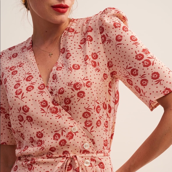 gabinette wrap dress